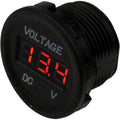 ROUND VOLTAGE METER 8VDC-32VDC