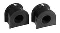 Prothane 92-96 Honda Prelude Front Sway Bar Bushings - 25.4mm - Black