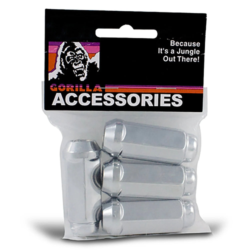 1/2IN ACORN EXTRA LONG (13/16IN HEX) LUG NUTS 4 BAGGED