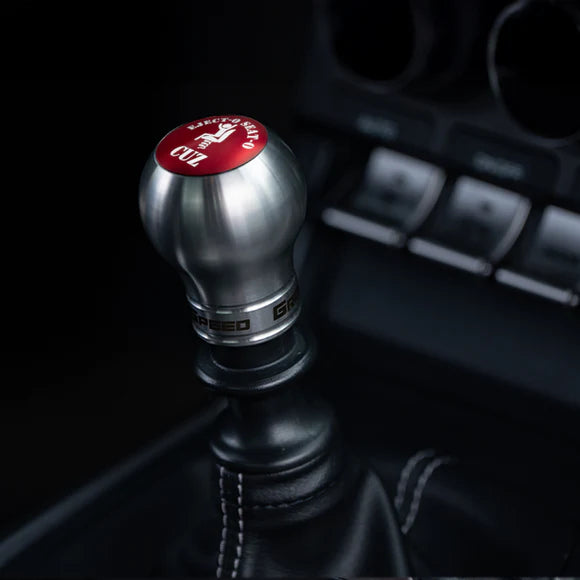GrimmSpeed Swap-Top Shift Knob Cap - Ejecto Red