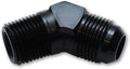 Vibrant Performance - 10245 - 45 Degree Adapter Fitting; Size: -6AN x 3/8 in. NPT