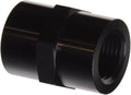 1/2npt to 1/2npt Female Pipe Coupler Black