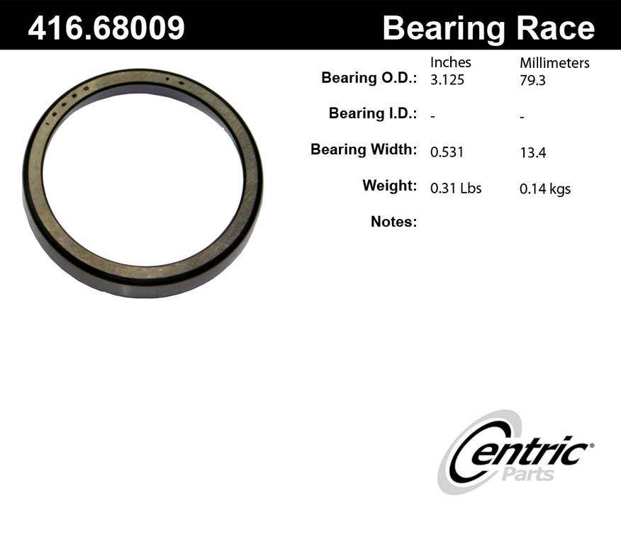 STANDARD TAPERED BEARING RACE