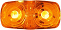 LED M/C RECT DBL BULLS-EYE 4"X2
