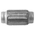 FLEX COUPLING SS 2IN CORE NO NECKS 6IN OAL W/INNER BRAID