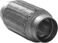 FLEX COUPLING SS 2IN CORE NO NECKS 6IN OAL W/INNER BRAID