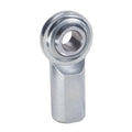 QA1 C Series 2-Pc Rod End - Female/Left Hand - 8mm Bore x M8x1.25 w/Stud - Carbon Steel