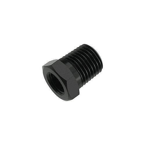 16 (1) NPT MALE TO 06 (3/8) NPT FEMALE REDUCER BLACK