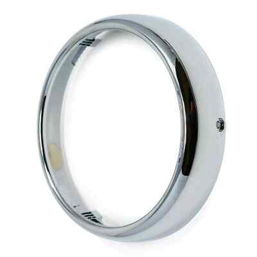 6IN PLASTIC RING-CHROME