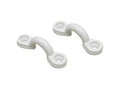 EYE STRAP WHITE PLASTIC 4 PACK