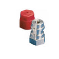 03 45 DEGREE MALE ADAPTER TO 04 (1/4) NPT MALE BLACK