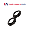 Energy Suspension Universal 2 3/16in ID 3 1/2in OD 11/16in H Black Coil Spring Isolators (2 per set)