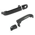 LH REAR DOOR HANDLE OUTER; W/O SMART ENTRY SYSTEM; W/CAP; PTM; NISSAN VERSA H/B/SDN 0712