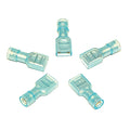 INSULATED TERMINALS 1/4IN M / 12 GAUGE (5 PC. PACK)