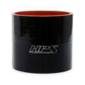 HPS Performance 1.25 ID 4 Long High Temp 4-ply Reinforced Silicone Straight Coupler Hose Black (32mm ID 102mm Length)