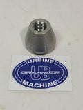 Tapered .5 Threaded Boss 1 Long x 1.25 O.D.
