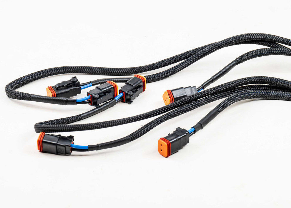 Morimoto 2P DT Pigtail Harness: (1/2/4Banger) (18 Long)