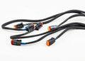 Morimoto 2P DT Pigtail Harness: (1/2/4Banger) (18 Long)