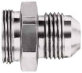 45 Male Elbow #6 To 1/4 Npt Steel Fitting