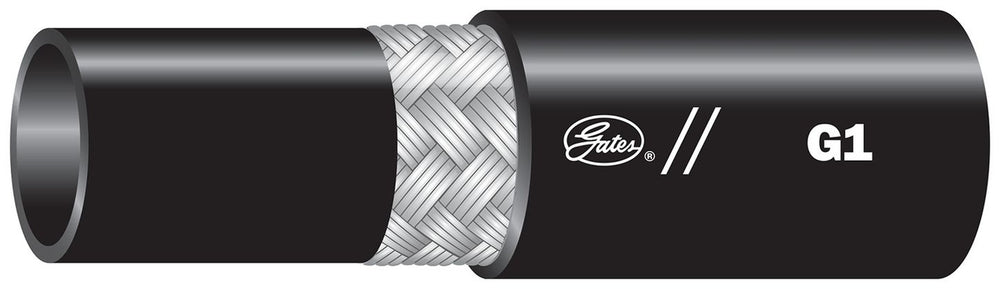 Gates 8G1XBALE - Global G1 1-Wire Braid Hose - SAE 100R1 Type AT - 1/2 x 2800 (2325 psi)