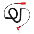 Adapter Cable 1/8in Male 1/8in Female Coil Cord
