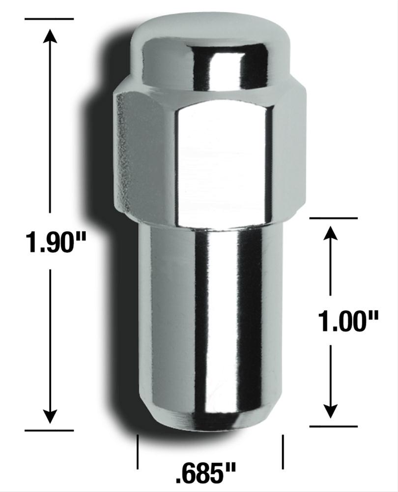1/2IN EXTENDED MAG LUGS CLAMSHELL