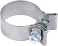 Exhaust Muffler Band Clamp 22.5 in x 1 in Natural 304 Stainless Steel Pypes Exhaust