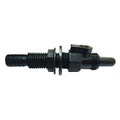 3/4IN BARBED STRAIGHT AERATOR HEAD WITH SHUTOFF VALVE BLACK