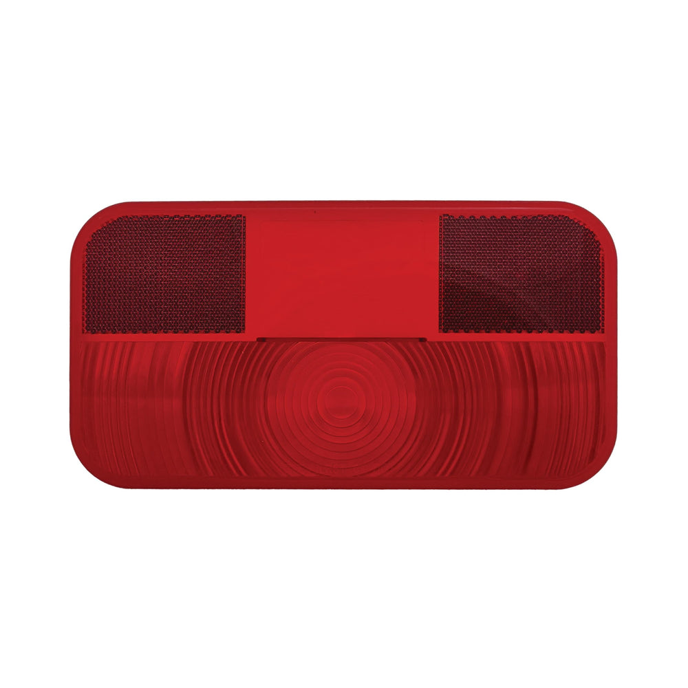 REPLACEMENT LENS FOR INCANDESCENTRECTANGULAR LICENSE LIGHT & BRACKET