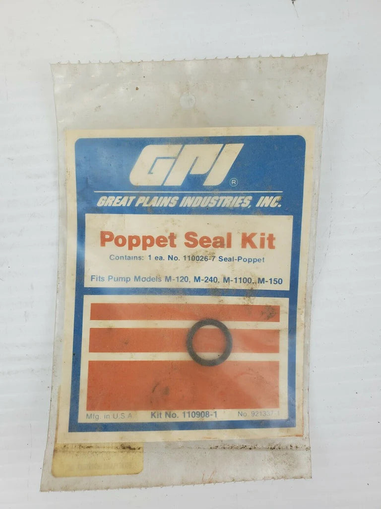 O-RING BYPASS POPPET