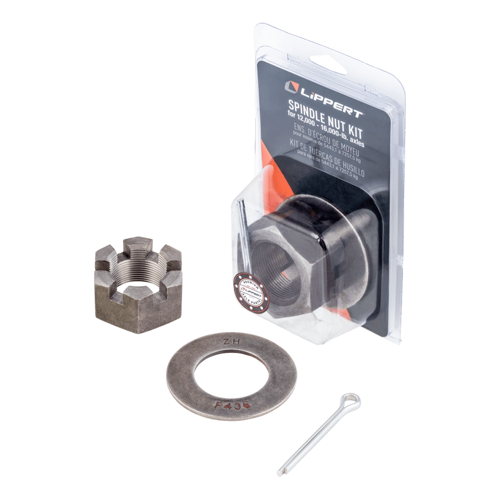 1.75IN ROUND SPINDLE NUT RETAINER KIT1216000LB AXLE HUBS