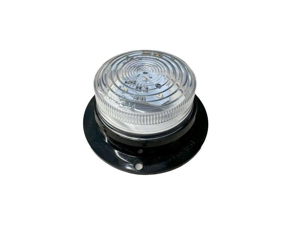 LED M/C PC RND CLR LENS AMP W/SM FL