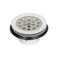 RV DRAIN FOR SHOWER, PLASTIC W/ GRI