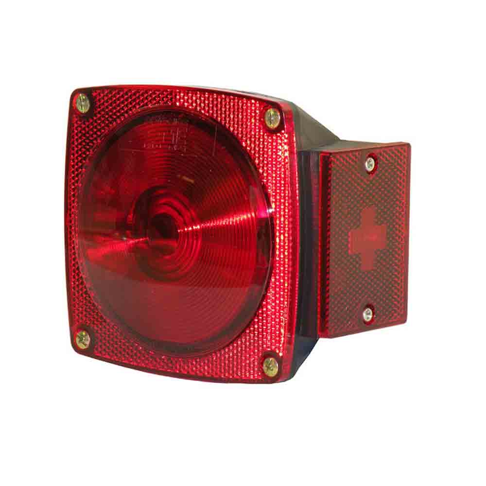 LED TRADITIONAL STYLE STUD MOUNT STOP/TURN/TAIL LIGHT RED PASSENGER SIDE