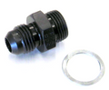 Fragola -6AN x 5/8-20 Male Adapter-Carter - Black