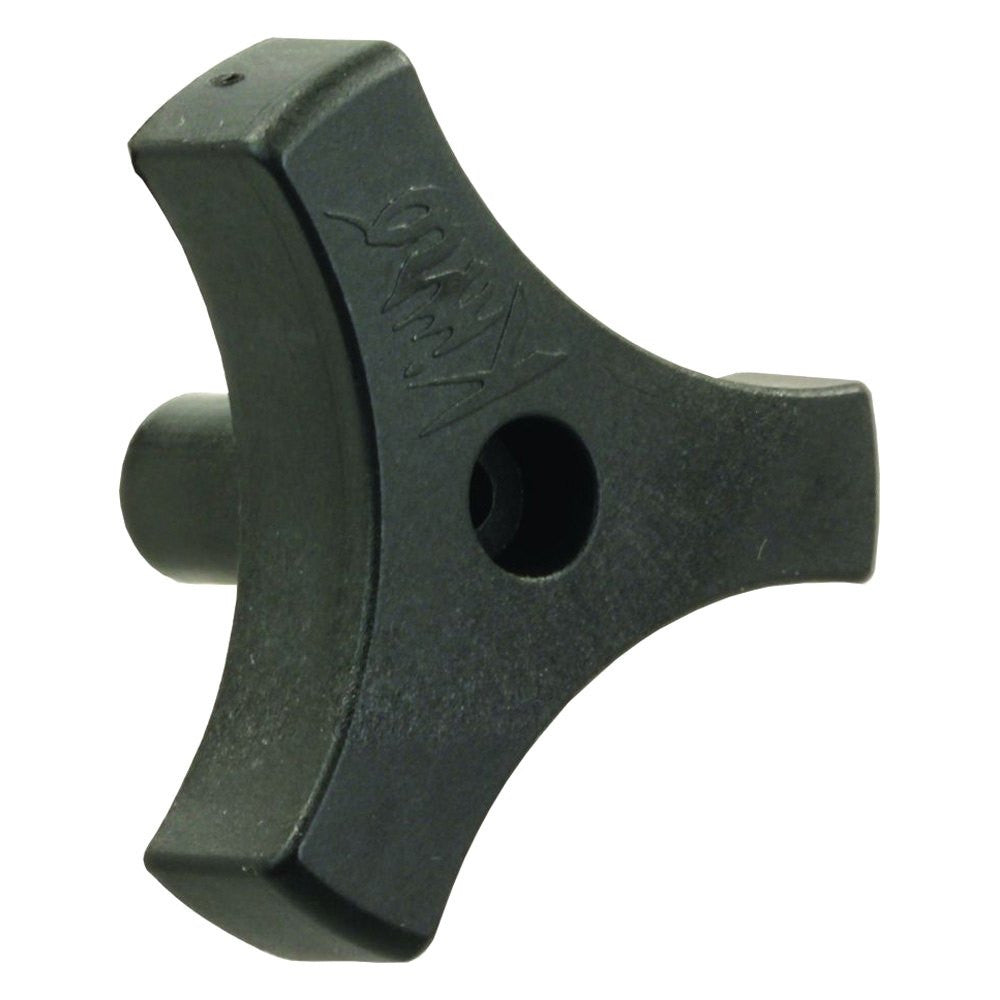9/16IN TRILUG WINDOW KNOB BLACK
