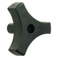 9/16IN TRILUG WINDOW KNOB BLACK