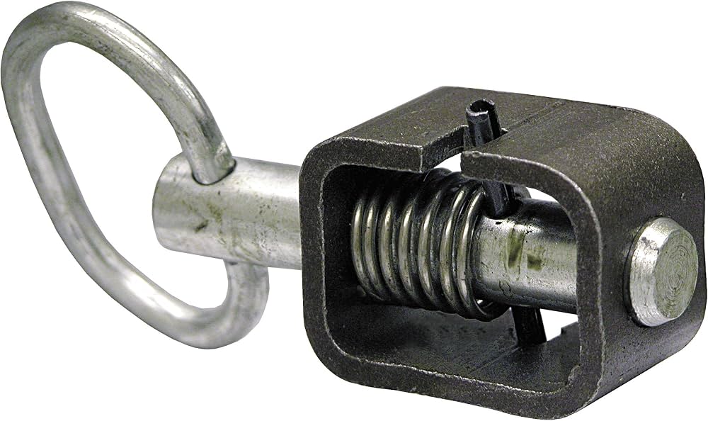 LATCH,SPRING,W/HT TR PIN, UNASSEMBL