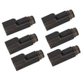 RUBBER END COVER 6 PACK FOR WEDGE SL FLASHLIGHT BLACK