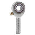 QA1 K Series 3-Pc Rod End - Male/Left Hand - .375in Bore x 3/8-24 w/Zerk - Carbon Steel