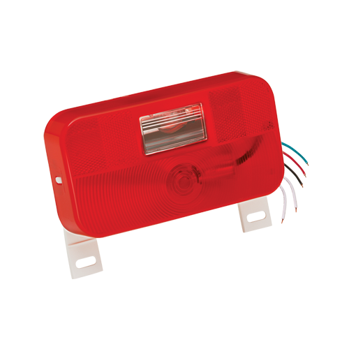 Hidden Hitch red tail light