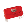 Hidden Hitch red tail light