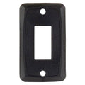 SINGLE FACE PLATE BLACK