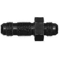 #10 Flare End Bulkhead Union Black