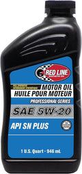 Red Line Pro-Series API SN+ 5W20 Motor Oil - Quart - Case of 12