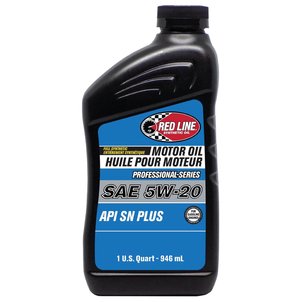 Red Line Pro-Series API SN+ 5W20 Motor Oil - Quart - Case of 12