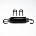 Ticon Industries Black Silicone Titanium Spring Tab and Spring Kit (2 Tabs/1 Spring) - Single Kit