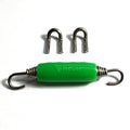 Ticon Industries Black Silicone Titanium Spring Tab and Spring Kit (2 Tabs/1 Spring) - Single Kit