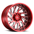CAP TU TB 6/135/140 RED CHR LETRS
