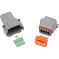 NAMZ Deutsch DT Series 8-Wire Plug & Wedgelock - Grey (Repl. HD 72138-94GY)